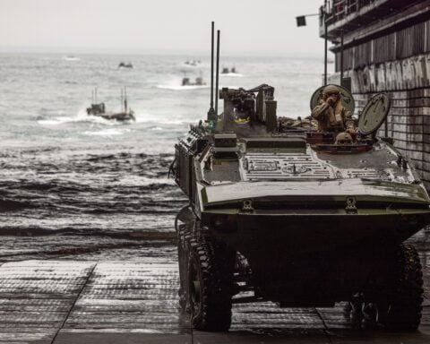 U.S. Navy, South Korean F-35s Drill Together in Freedom Shield