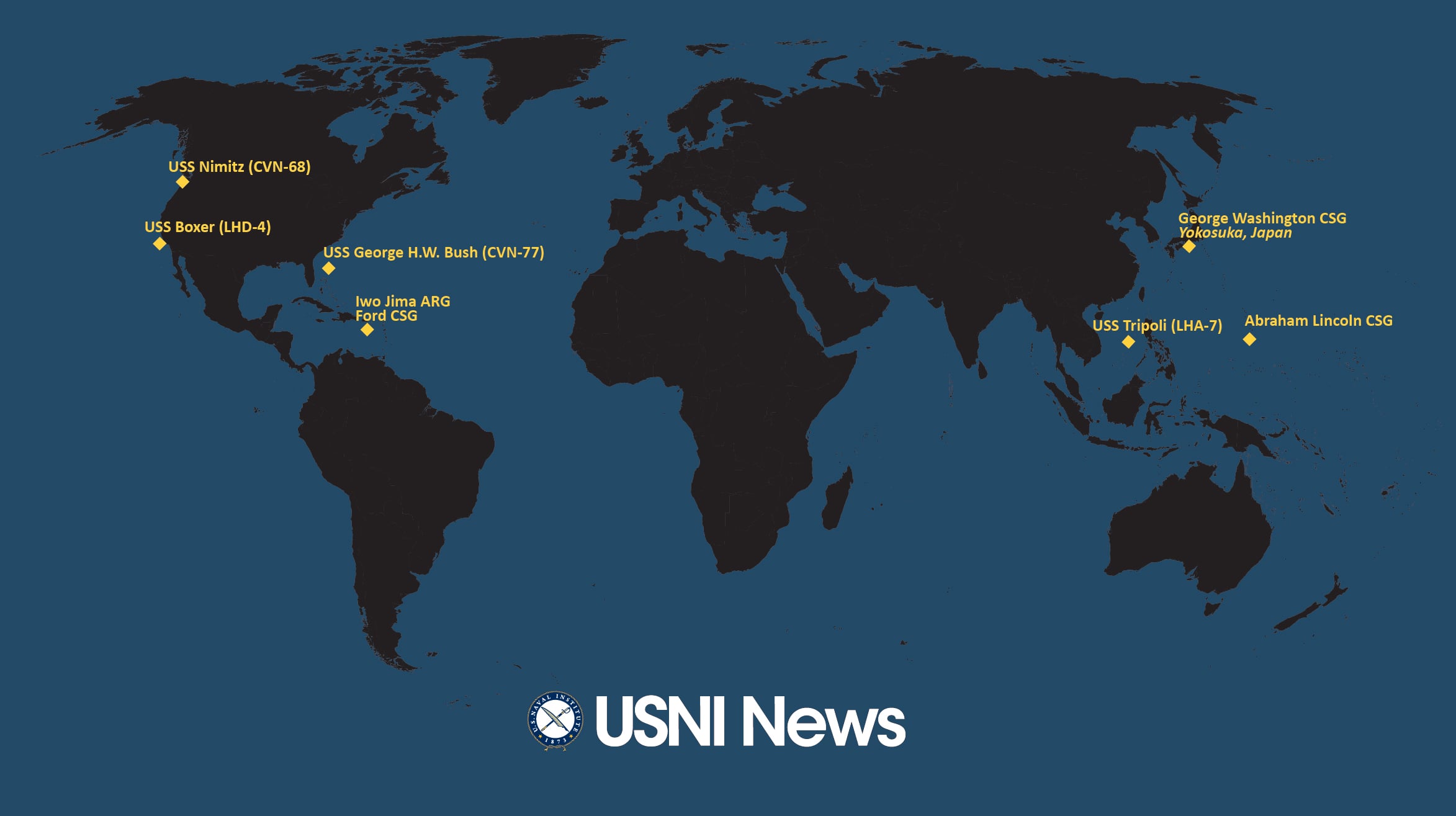 USNI News Fleet and Marine Tracker: Dec. 15, 2025