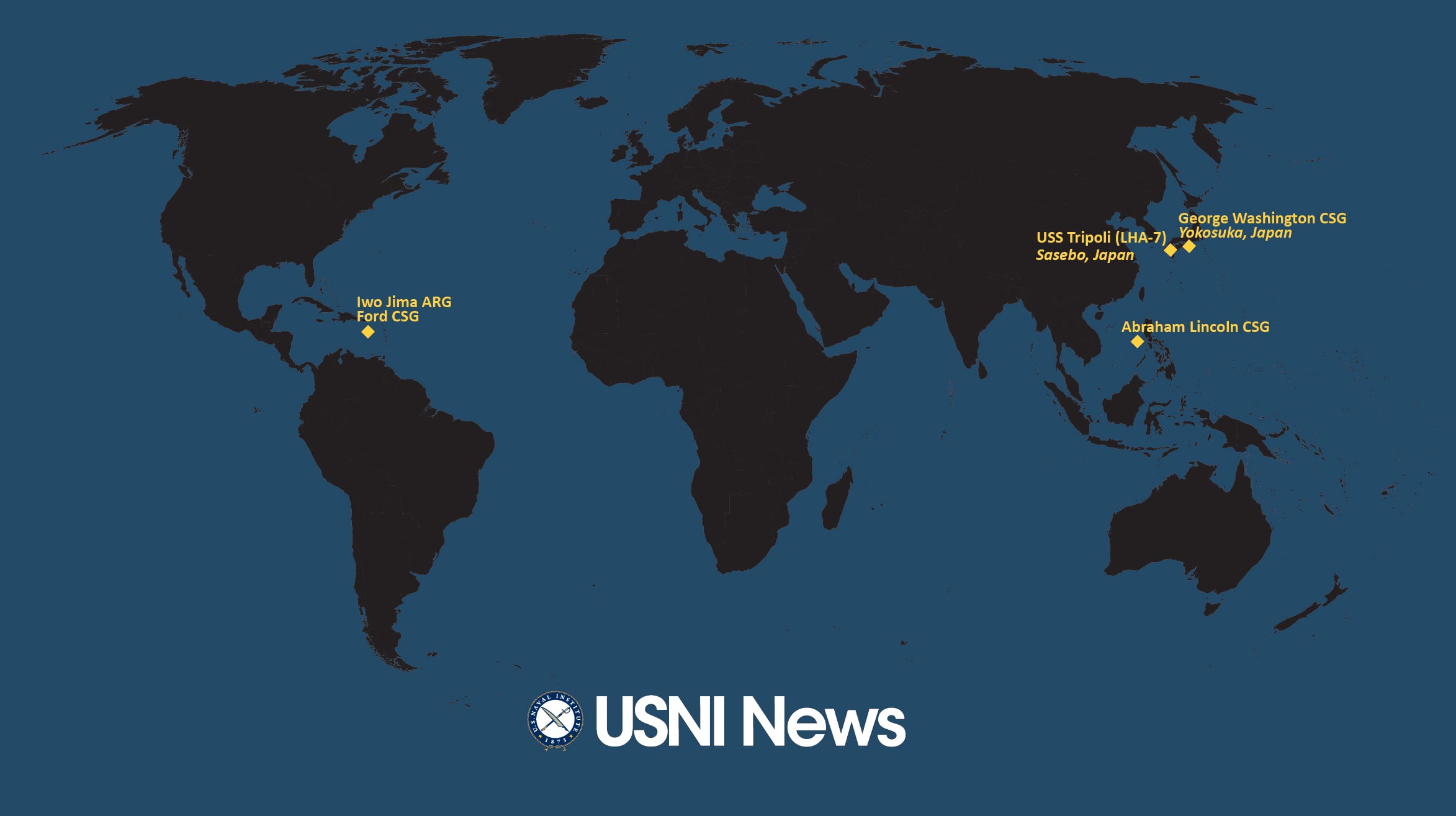USNI News Fleet and Marine Tracker: Dec. 29, 2025